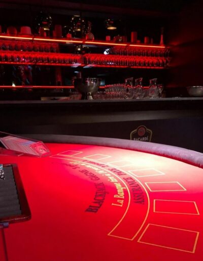 Soirée casino bar